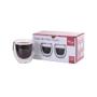 Imagem de Copos De Vidro Borasilicato Duplo 80ml Isolante Térmico