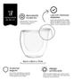 Imagem de Copos De Vidro Borasilicato Duplo 80ml Nespresso 06 Unidades