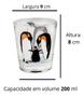 Imagem de Copos Decorativos De Pinguins - 200ml - Kit Com 3 Copos