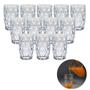 Imagem de Copos Diamante Transparente Mesa Posta 370ML Grosso 12 UN