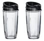 Imagem de Copos Nutri Ninja Tritan 700ml com Tampas Sip & Seal (BL480/BL490)