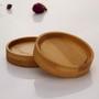 Imagem de Copos Parede Dupla Vidro Borossilicato Base De Bambu 80Ml
