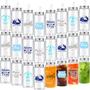 Imagem de Copos Skylety Winter Reutilizáveis - 400ml, com Tampa e Canudo