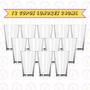 Imagem de Copos Vidro 240ML Linha Londres Resistente Para Bebidas - 12 UN