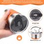Imagem de Copos Wownnic Kids 360ml de Aço Inoxidável - Pacote com 6 - com Tampa e Canudo
