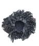 Imagem de Coque Aplique Afro Puff Cacheado Orgânico Cor Preto