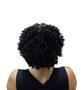 Imagem de Coque Aplique Afro Puff Cacheado Orgânico Cor Preto