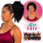 Imagem de Coque Cabelo Afro Puff Fashion Line Diversas Cores 30cm 200g