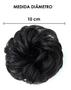 Imagem de Coque Grego Aplique Sintético Rabico coque de cabelo volume