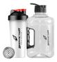 Imagem de Coqueteleira 600ml + Galão Tank 2 Litros Academia Bodyaction