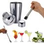 Imagem de Coqueteleira Inox 750 Ml Drinks E Caipirinhas Blender Fer