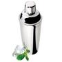 Imagem de Coqueteleira Inox 750ml com separador no gargalo para Drinks Coquetéis diversos