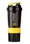 Imagem de Coqueteleira Shaker 500ml Spider Bottle 3 Divisões Academia Amarelo