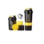 Imagem de Coqueteleira Shaker 500ml Spider Bottle 3 Divisões Academia Amarelo