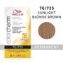 Imagem de Cor de cabelo WELLA Color Charm Permanent 7G Sunlight Blonde