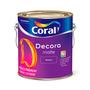 Imagem de Coral Decora Matte Acrilico Fosco Cor Pedra Esculpida 3,2L