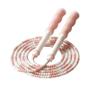 Imagem de Corda De Pular De Bambu E PVC Com Miçangas Macias Para Adultos E Crianças, 28m, Sem Emaranhados,