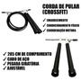 Imagem de Corda de Pular Poker C/ Cabo de Aço Speed Rope exercício funcional - 3000 x 2,5mm