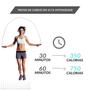 Imagem de Corda de Pular Profissional para Exercício Funcional e Cardio, Cor Vermelha