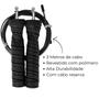 Imagem de Corda de Pular Speed Rope Profissional com Rolamento Targ Me Academia Cross Funcional