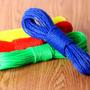 Imagem de Corda Nylon Amarração Varal Resistente 3 Unidades com 10 Metros Cada