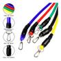 Imagem de Corda pular kit 11 peças elastico extensor musculação yoga