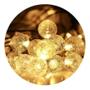 Imagem de Cordão 20 Leds Luminária Bola Cristal Fio Led Pisca 2m