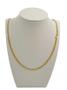 Imagem de Cordão 3mm grumet feminino - banhado a ouro 18k