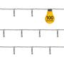Imagem de Cordão 500cm 100 Lâmpadas LEDs 127V para Enfeite de Natal