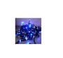 Imagem de cordao de led azul com 100 leds 10 metros  fixa fio verde 220v macho femea