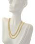 Imagem de Cordão De Ouro 18k Feminino Corrente Grumet 2.4 45 Cm Colar