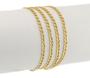 Imagem de Cordão De Ouro 18k Feminino Corrente Grumet 2.4 45 Cm Colar