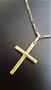 Imagem de Cordão De Ouro 18k Masculino Com Ping Crucifixo