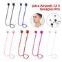 Imagem de Cordão de Silicone Anti-Perda para AirPods 1, 2, 3 e Pro - Magnético e Resistente