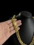 Imagem de Cordão dubai 15mm banhado a ouro 18k - fecho mão rezendo