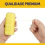 Imagem de Cordão Encerado 1mm - Fio Cordone Amarelo Bebê - Com 100 Metros - UMK