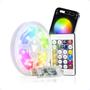 Imagem de Cordão Fita Led Luz RGB 5 Metros Com Controle E Aplicativo Impermeável IP67