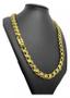 Cordão Friso X 12Mm - Banhado A Ouro 18K - Tojoia18K Imagem de Cordão Friso X 12Mm - Banhado A Ouro 18K