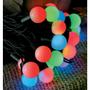 Imagem de Cordão Luminoso Pisca Pisca Colorido Com 50 Leds Globo 220V