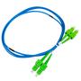 Imagem de Cordão Óptico Duplex Monomodo SM - Singlemode SC-APC/SC-APC com Diâmetro de 2mm e Comprimento de 2 metros - Pier Telecom