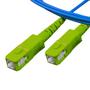 Imagem de Cordão Óptico Simplex SM Monomodo SC-APC/SC-APC com Diâmetro de 2mm e Comprimento de 2 Metros - Pier Telecom