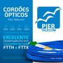 Imagem de Cordão Óptico Simplex SM Monomodo SC-UPC/SC-UPC com Diâmetro da Capa de 2mm e Comprimento de 2 Metros - Pier Telecom