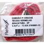 Imagem de Cordão para Crachá em Tecido Cores Sortidas com Jacaré Pacote com 12 Unidades