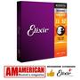 Imagem de Cordas Para Violão Aço 010 Elixir Made In Usa C/ Nota Fiscal