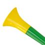 Imagem de Corneta Vuvuzela Verde E Amarela Copa Do Mundo Brasil N.6 - Lider Brinquedos