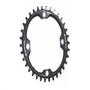 Imagem de Coroa 34d Oval High One Preta 1x11 (bcd 104)