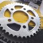 Imagem de Coroa 41 Dentes XLR 125 / CBX 200 / NX 200 / XR 200 / CB 300 / CBX 250 Twister ate 15 - Corrente Fina P428 - Durag