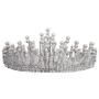 Imagem de Coroa de Noiva Princesa com Strass e Pérolas Simuladas