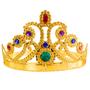 Imagem de Coroa de Rainha Princesa de Plástico Para Festas Cor Dourada