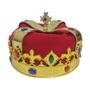 Imagem de Coroa de Rei de Veludo Luxo - 20cm x 12cm